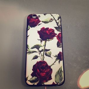 Iphone 6s rose phone case